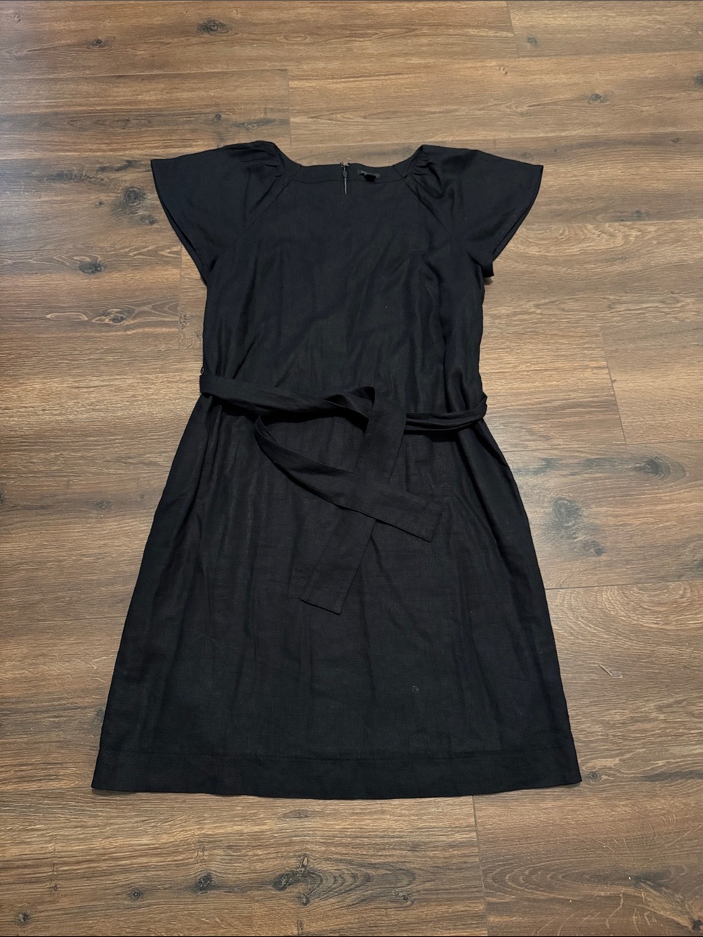 Ann Taylor Black Linen Dress 4